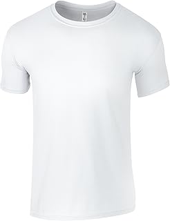 Have It Tall Men's Tall Fitted T-Shirt, Soft Stretch, Crewneck Short Sleeve