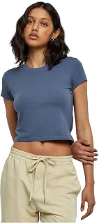 Urban Classics Women's Tb2754-ladies Stretch Jersey Cropped Tee T-Shirt