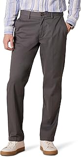 Amazon Essentials Mens Straight-Fit Wrinkle-Resistant Flat-Front Chino Pant