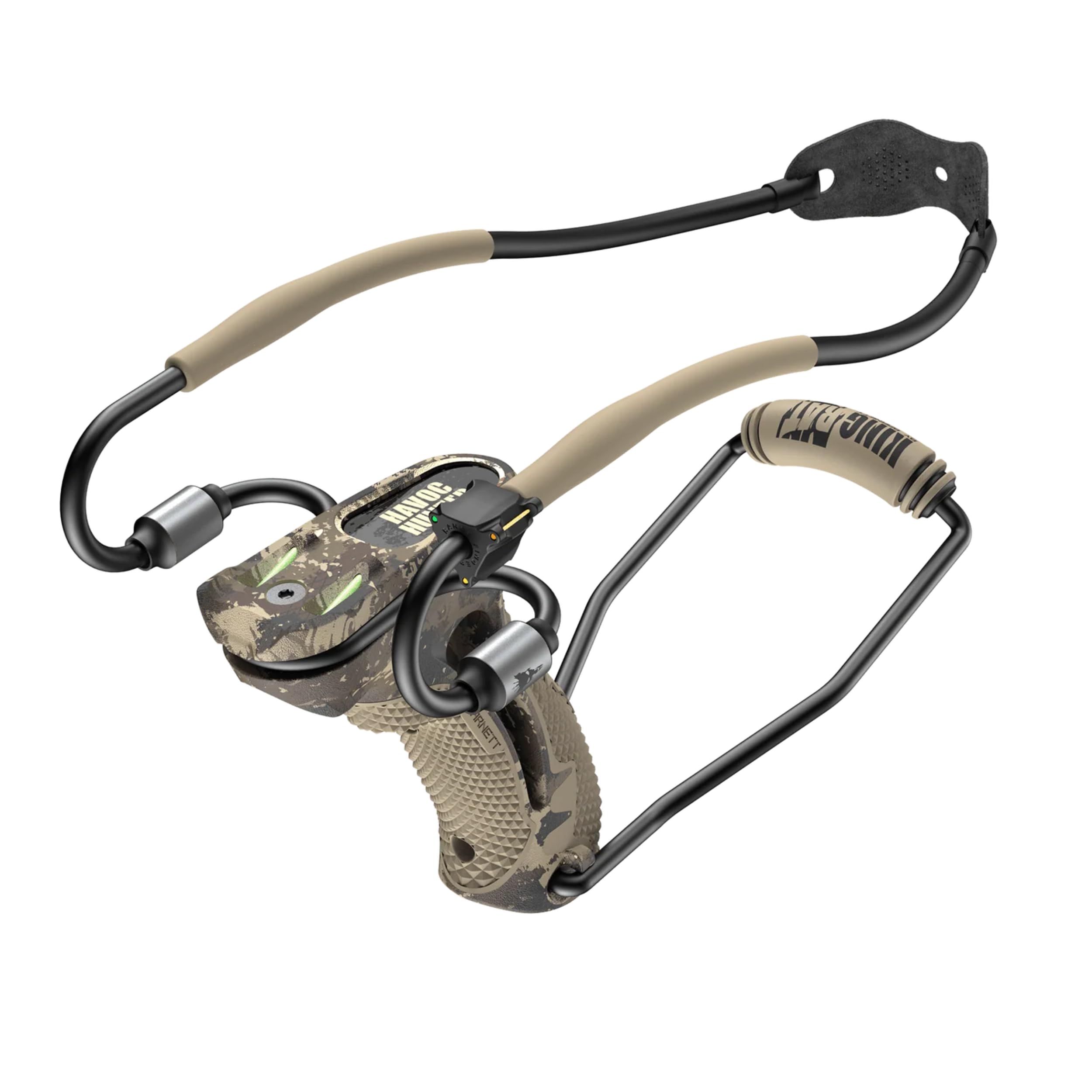 Barnett King Rat Slingshots, Havoc Hunter Slingshot, Includes Double-X Tapered S