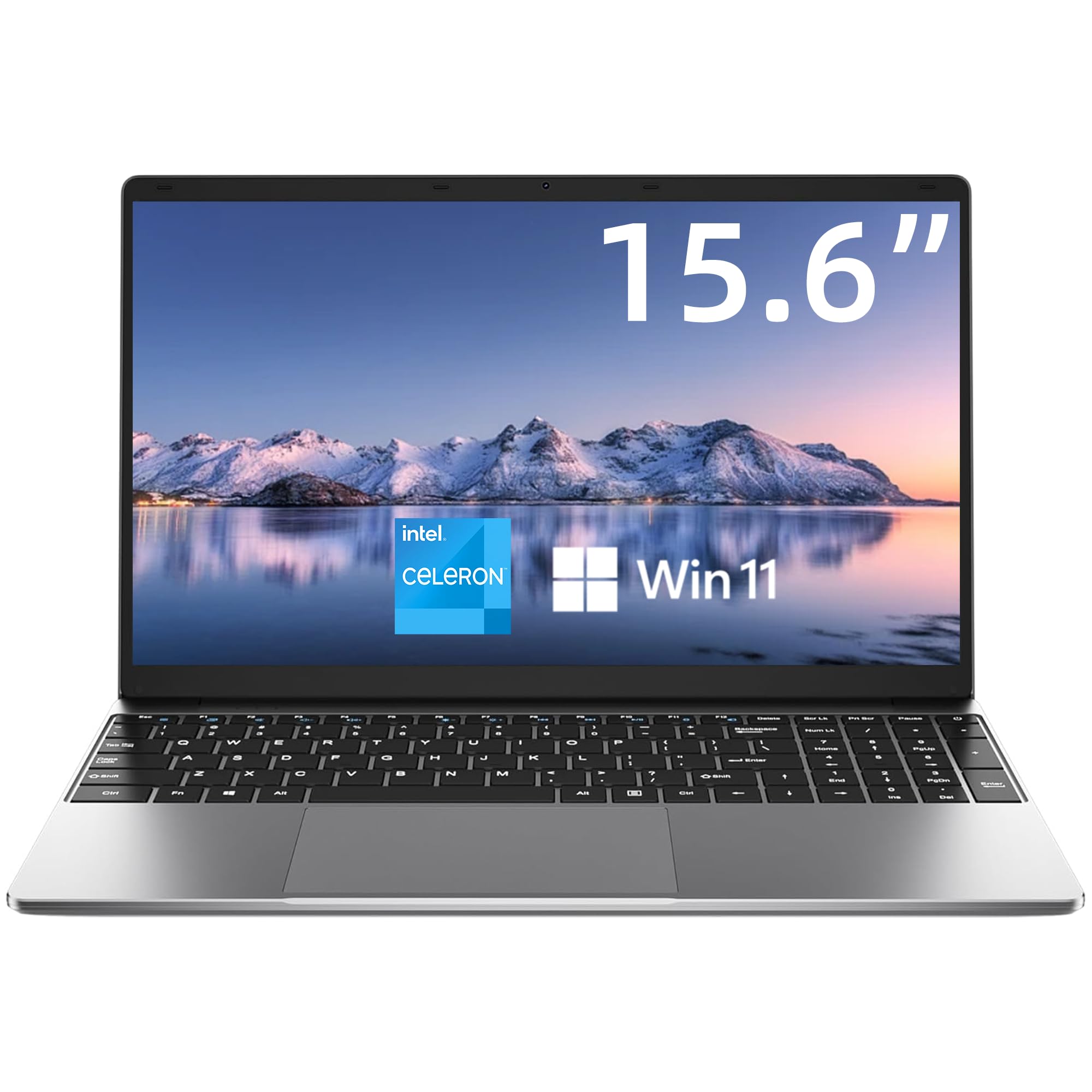 Jumper 15.6 Inch Laptop HD Display, 4GB RAM 128GB Storage Expandable 1TB, 2 Core