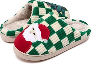 Guyarns Women's Men's Winter Slippers with Non-Slip Sole for Bedroom Indoor and Outdoor