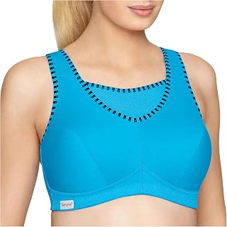 Full Figure Plus Size No-Bounce Camisole Sports Bra Wirefree #1066