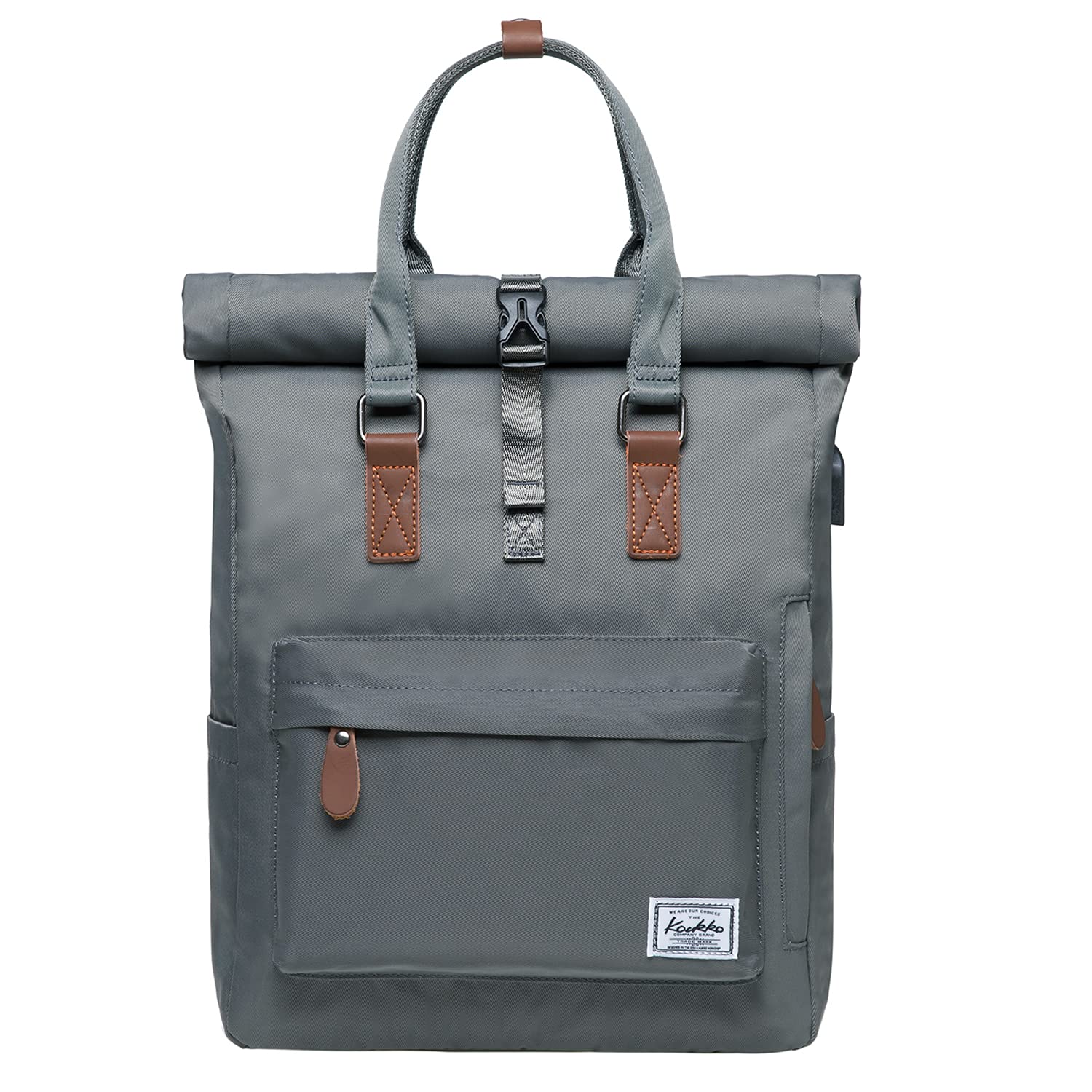 Kaukko backpack, chic and stylish handbag for school, university, work and trave