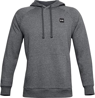 Under Armour Men's Rival Fleece Hoodie, Sporty Hoodie with Loose Fit, Comfortable and Warm Sweatshirt for Men