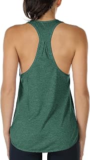icyzone Women's Fitness Tank Top Racerback Sports Vest
