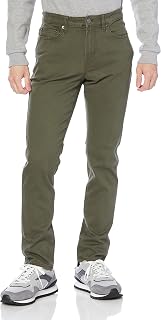 Amazon Essentials Men's Twill Pants, 5 Pockets, Slim Fit, Stretch