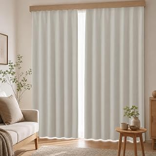 Kumori Curtain Level 1 Light Blocking Shape Memory Treatment, Thermal | 99.99% blackout degree, blackout curtains, thermal insulation, cold protection, sound insulation, energy saving effect