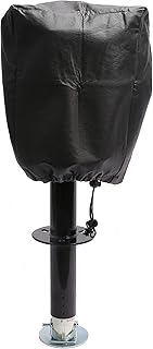 PEAKTOW PTR0052 Large Waterproof Universal Trailer RV Electric Tongue Jack Cover 14”H X 5.5”W X9.5”D