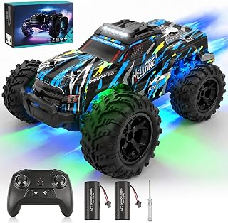 MOJINO Remote Control Cars 1:18, 22km/h High Speed RC Car Toy Truck | Fast off-road RC cars for outdoor play, Perfect birthday and holiday toy gift for boys and kids aged 6-12 years.