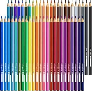 WISYOK Colouring Pencils, 48 Colours, for Adults & Kids