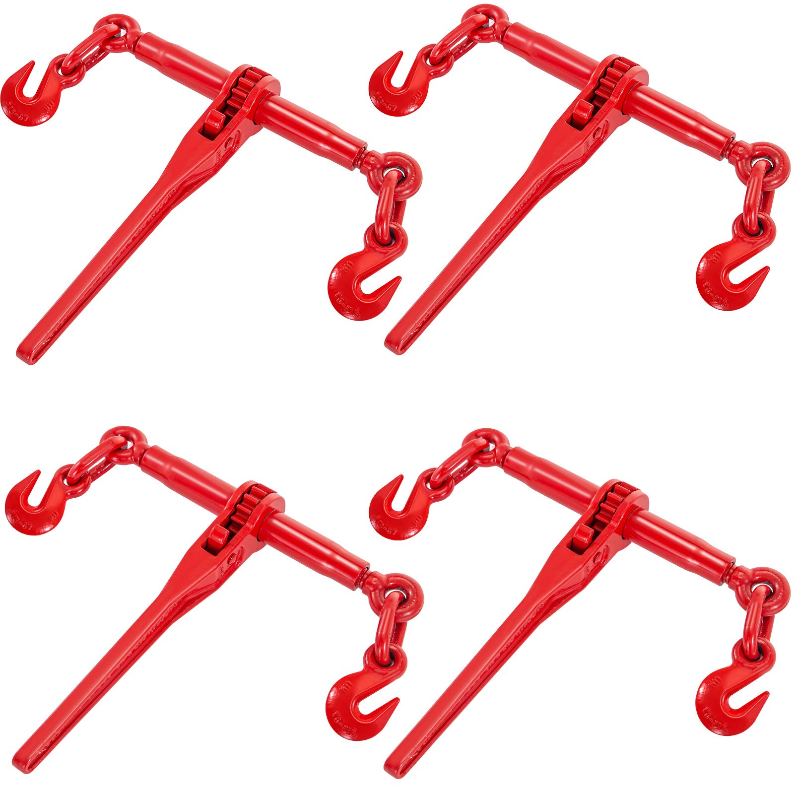 VEVOR Chain Binder, 3/8" – 1/2" Ratchet Load Binders 9,215 LBS Secure Working Lo