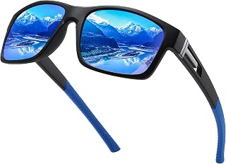 Polarised Sunglasses Mens Sports Sun Glasses UV400 Protection for Men Driving Fishing Running Sun Shades