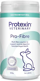 Protexin Veterinary Pro-Fibre for Rabbits – High Fibre Pellets with Probiotics & Prebiotics – Supports Normal Digestive Function & Gut Health – Dandelion Flavour – 800g