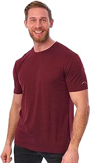 Merino.tech Men's Merino Wool Short Sleeve T-Shirt - Light Base Layer