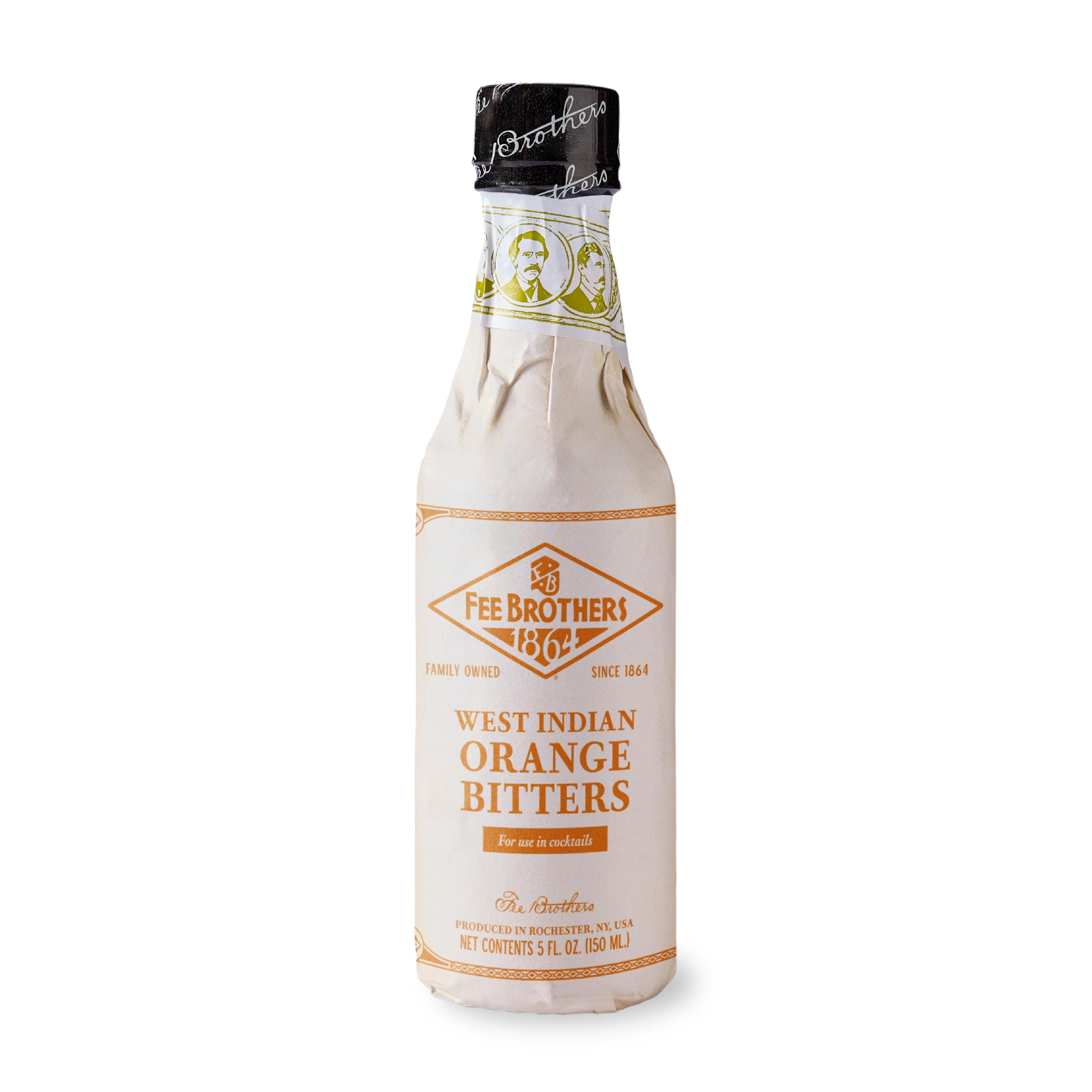 Fee Brothers West Indian Orange Cocktail Bitters, 5 fl oz (150ml) | Aromatic Coc