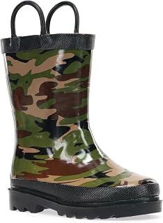 Western Chief Waterproof Printed Rain Boot With Easy Pull On Handles - Rain Boots Kids