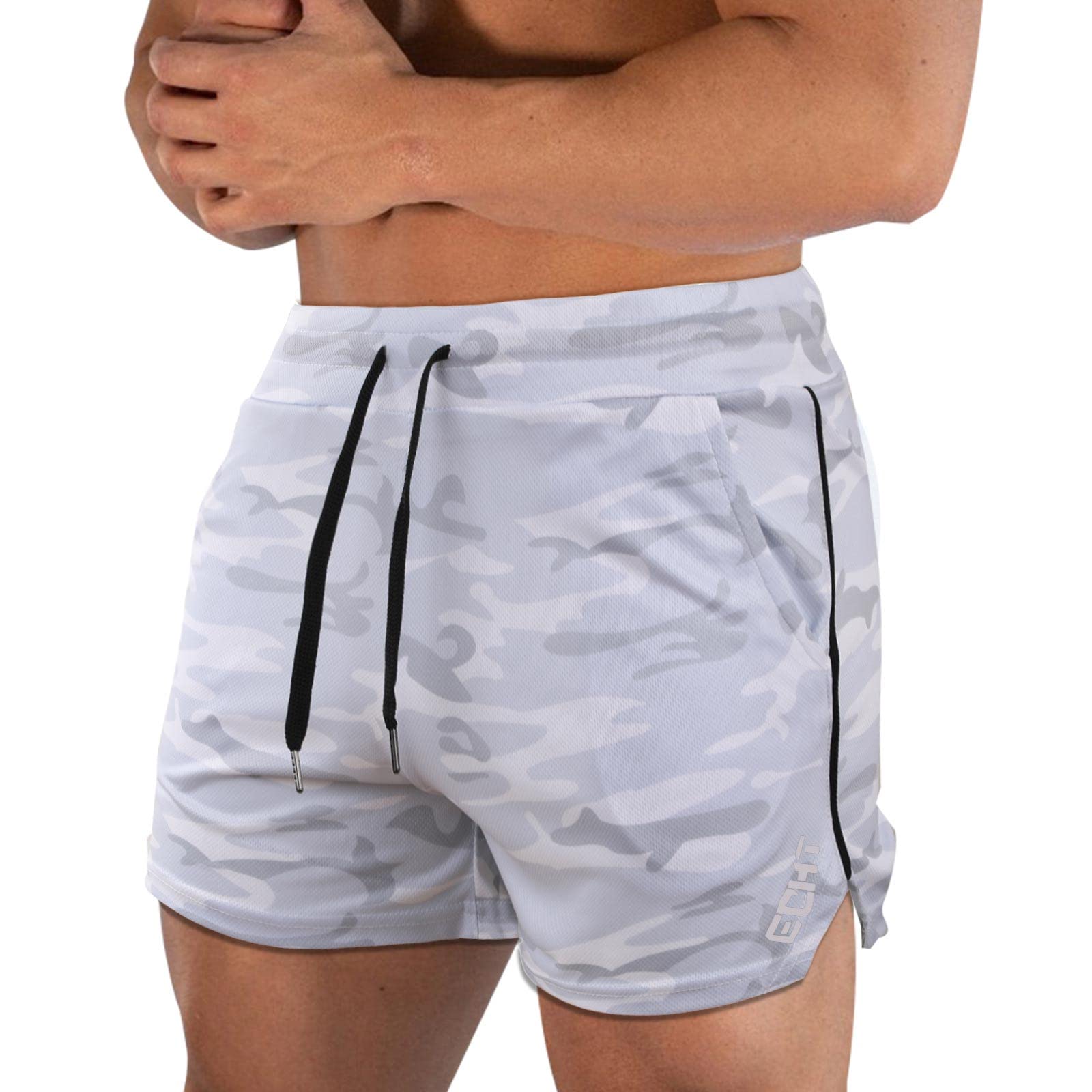 Superora Men’s Sports Shorts for Running, Training, Fitness, Outdoor Sports, wit