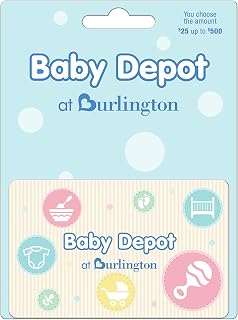 Baby Depot at Burlington Physical Gift Card - $50