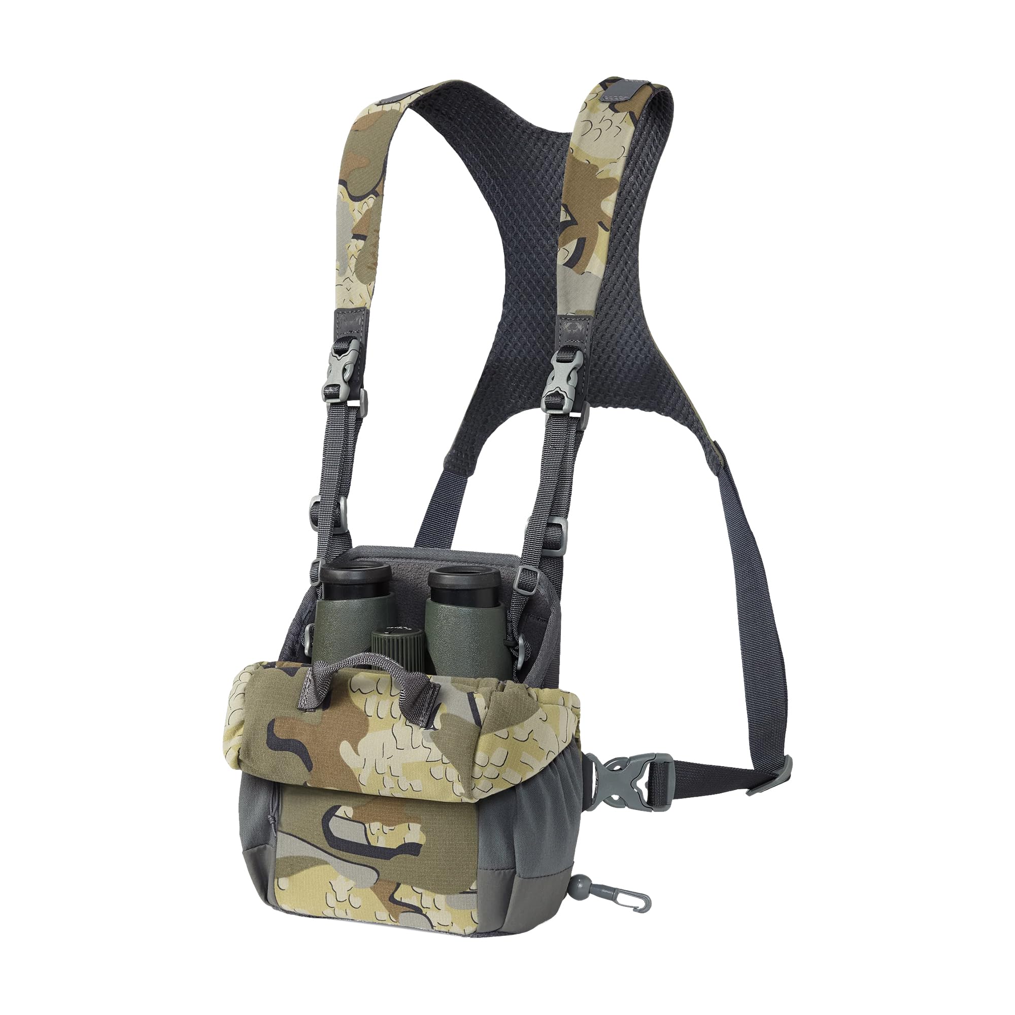 KUIU PRO Bino Harness, Waterproof, Adjustable, One-Hand Lid, Foam Shims | TORAY 