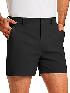 PULI Men's Golf Shorts 5'' Inseam Waterproof Quick Dry Stretch Breathable
