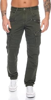 Cipo & Baxx Herren Cargo Jeans Hose