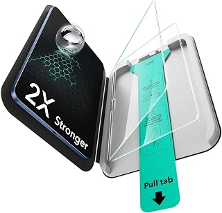 ESR 2 Pack Screen Protector for iPad A16 11th/10th (11/10.9 Inch), 9H Glass | 2025/2022, Tempered Glass Film with UltraFit Tray, Apple Pencil Support, HD Clarity, Bubble Free & Scratch Resistant