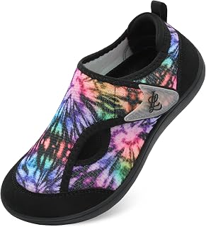 LeIsfIt Wide Toe Box Diabetic Shoes for Women Zero Drop Barefoot Sneakers Breathable Adjustable for Edema Swollen Feet & Seniors
