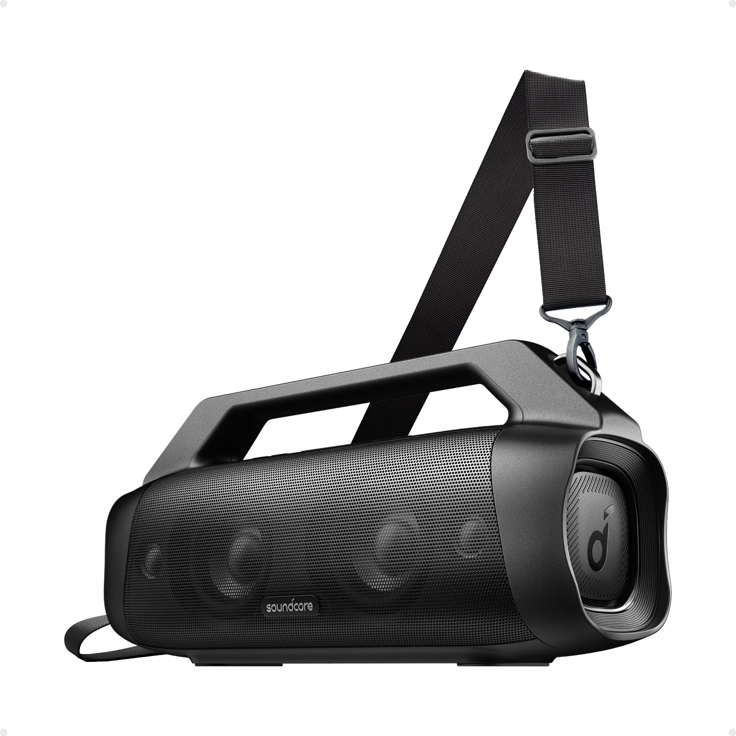 Soundcore Anker Motion Boom Plus Outdoor Lautsprecher für Draußen, 80W Sound, 20