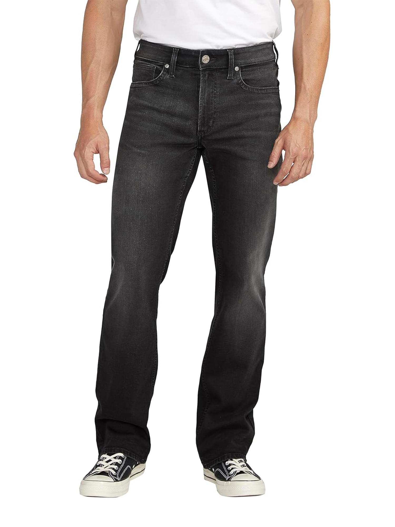 Silver Jeans Co. Men's Zac Relaxed Fit Straight Leg Jean - Legacy