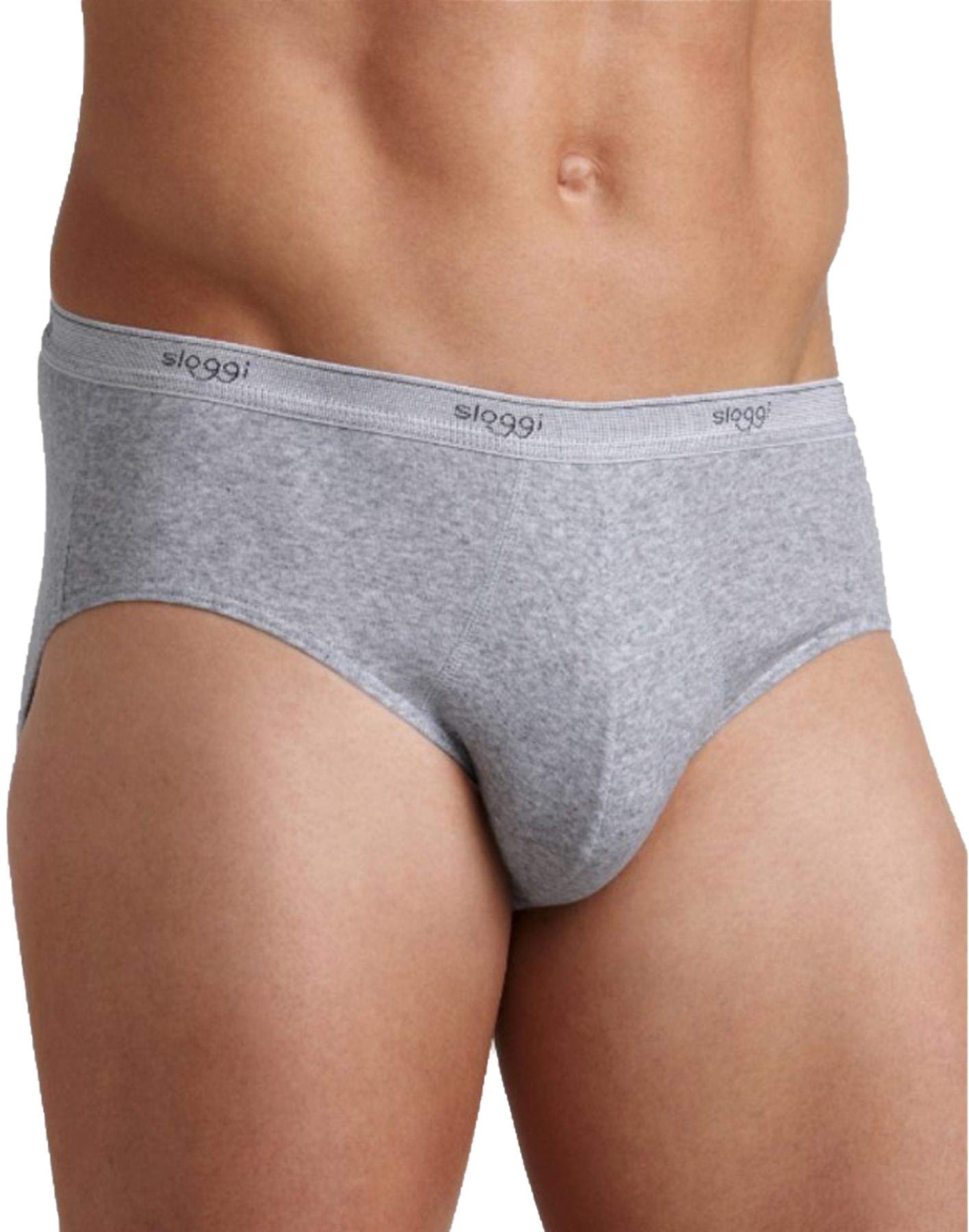 Sloggi Men's Pack 2 Basic Midi Brief in 2 Colours
