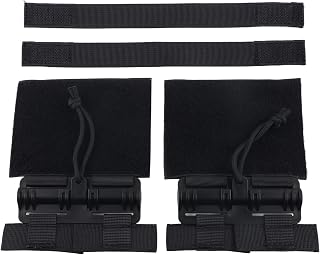2pcs Outdoor Quick Release Cummerbund MOLLE Removal Buckle Nylon Portable Quick Removal Buckle Set Universal Vest Removal Buckle Set(01)