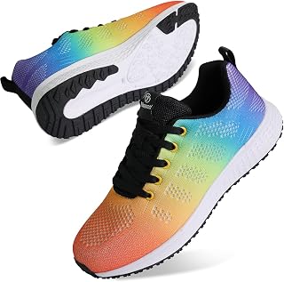 Youecci Women's Trainers, Training, Air Cushioning, Breathable Mesh, Non-Slip, Gym Tennis, Running