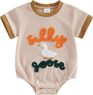Newborn Baby Boy Girl Summer Clothes Funny Print Sweatshirt Romper Oversized Infant Short Sleeve Bodysuit
