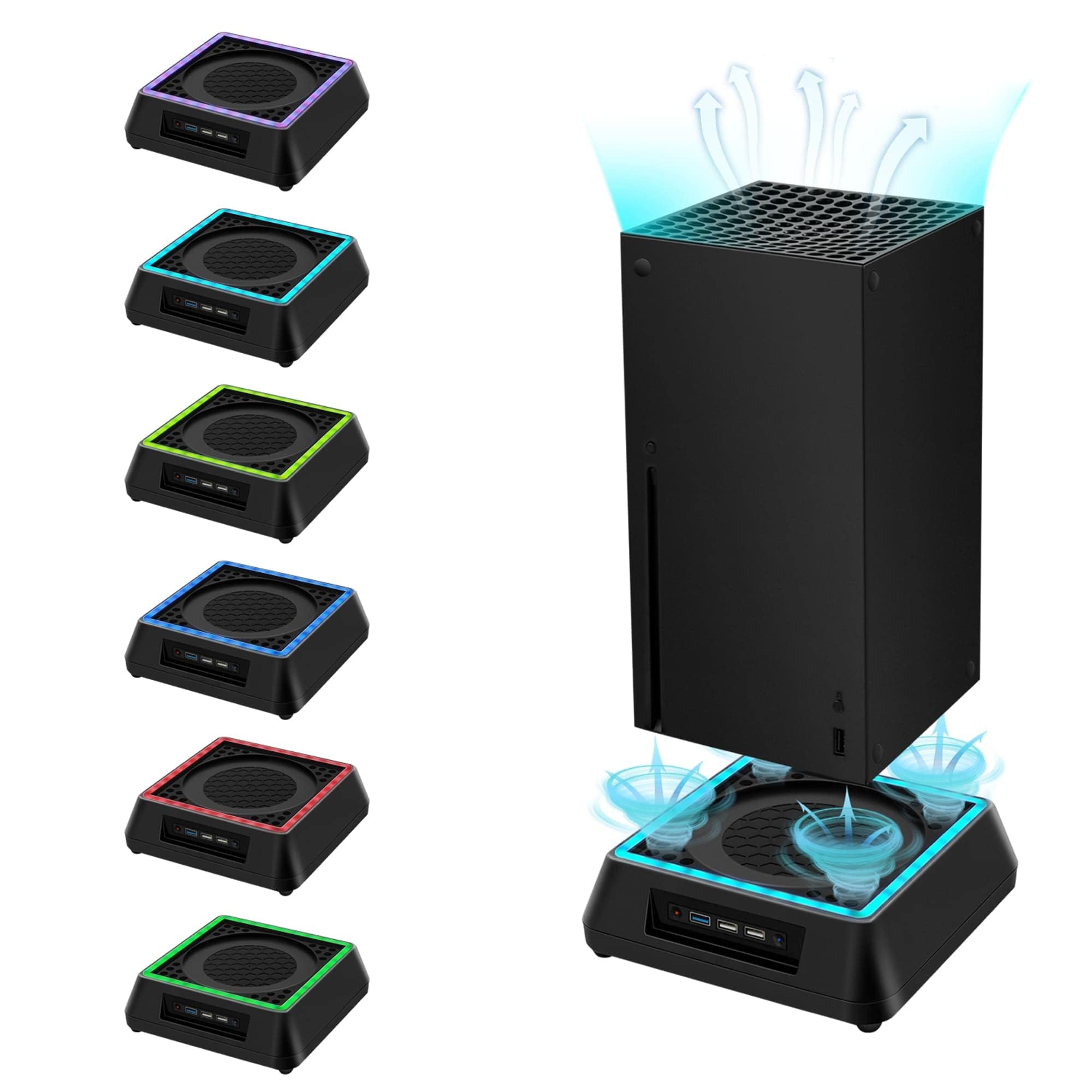 Mcbazel Cooling Stand with LED Lighting for Xbox Series X Console, Series X Cool