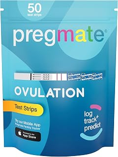 Pregmate 50 Ovulation Test Strips Predictor Kit (50 Count)