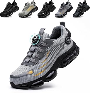 Work Shoes Men Women Safety Shoes Steel Cap Shoes Sporty Breathable Non-Slip Safety Shoes 36-46 EU