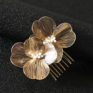 Baroque Wedding Hair Clip Baroque Retro Floral Alloy Baroque Hair Clip
