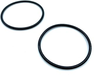 2 Replacement Rubber O Rings For Metal Sink, Basin and Bath Plugs (1 1/2" / 38mm)