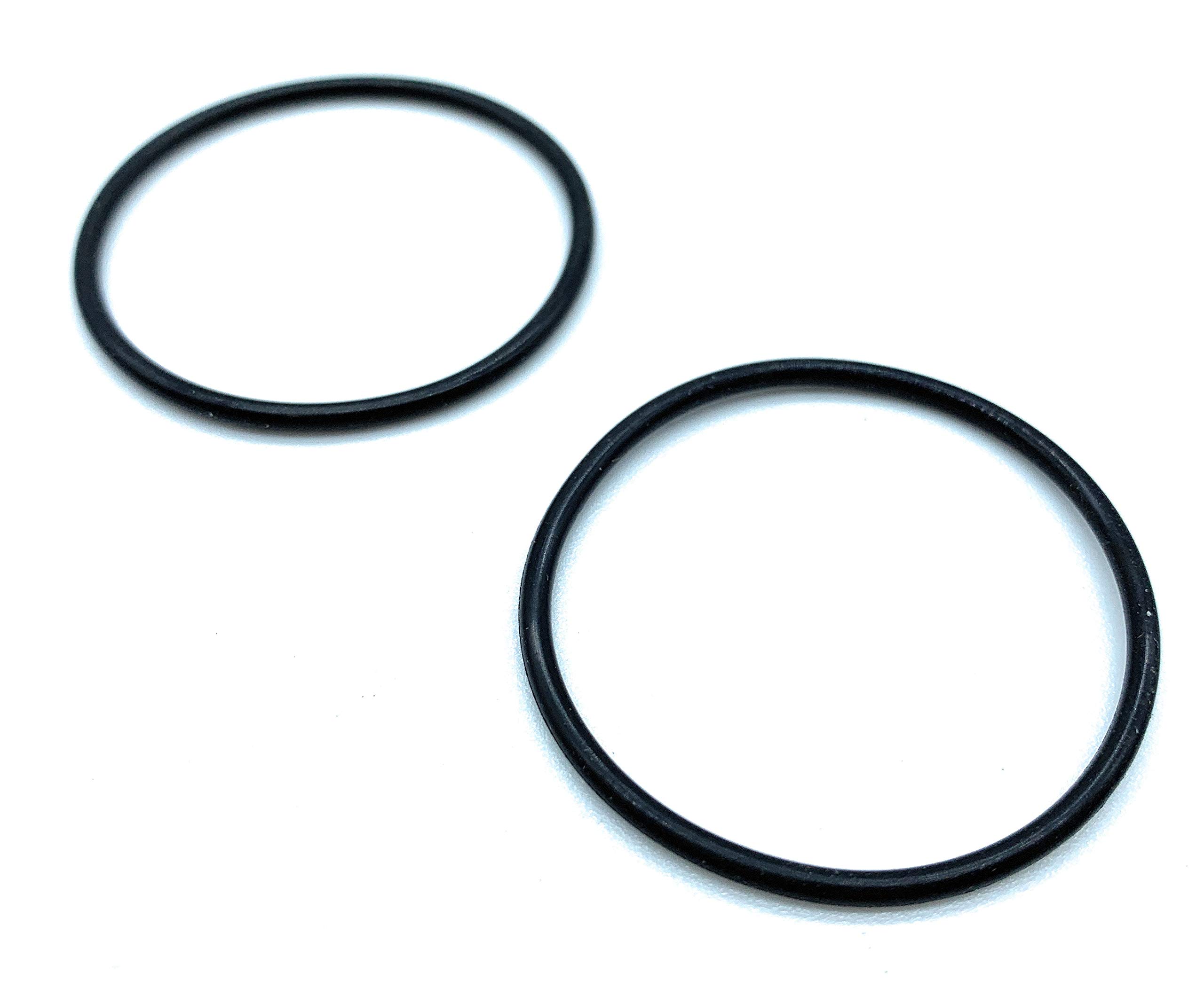 2 Replacement Rubber O Rings For Metal Sink, Basin and Bath Plugs (1 1/2" / 38mm
