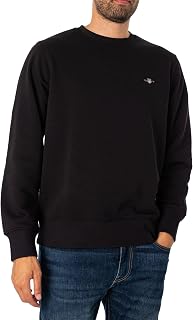 GANT Men's Sweatshirt with C-Neck Tracksuit Top