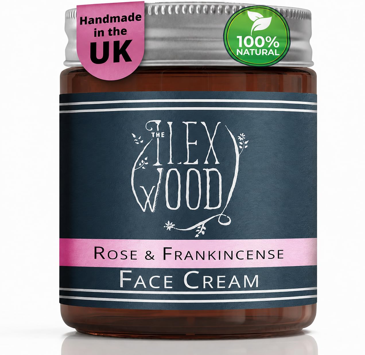 The Ilex Wood Rose & Frankincense Face Cream – Natural Moisturiser 60ml | Handcr