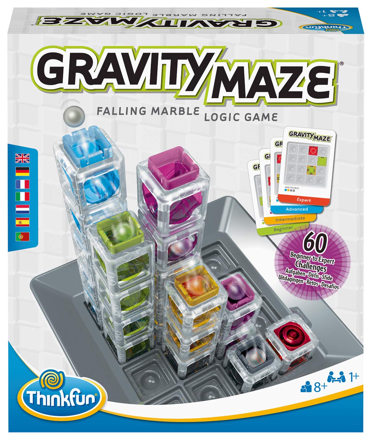 ThinkFun Gravity Maze Marble Run Brain Game and STEM Toy for Boys and Girls Age 