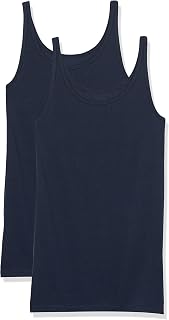 Amazon Essentials Women's Slim-Fit Thin-Strap Tank Top, Pack of 2