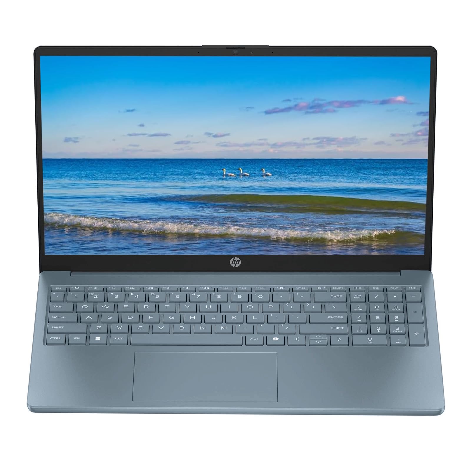 HP 2024 Portable 15'' HD Micro-Edge IPS Laptop, Intel Pentium Processor Up to 3.