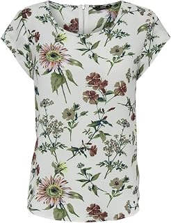 Only ONLY Women's Onlvic S/S Solid T-Shirt (Pack of 2)