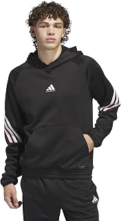adidas Men's Select Foundation Fleece Basketball Hoodie Hooded Sweatshirt
