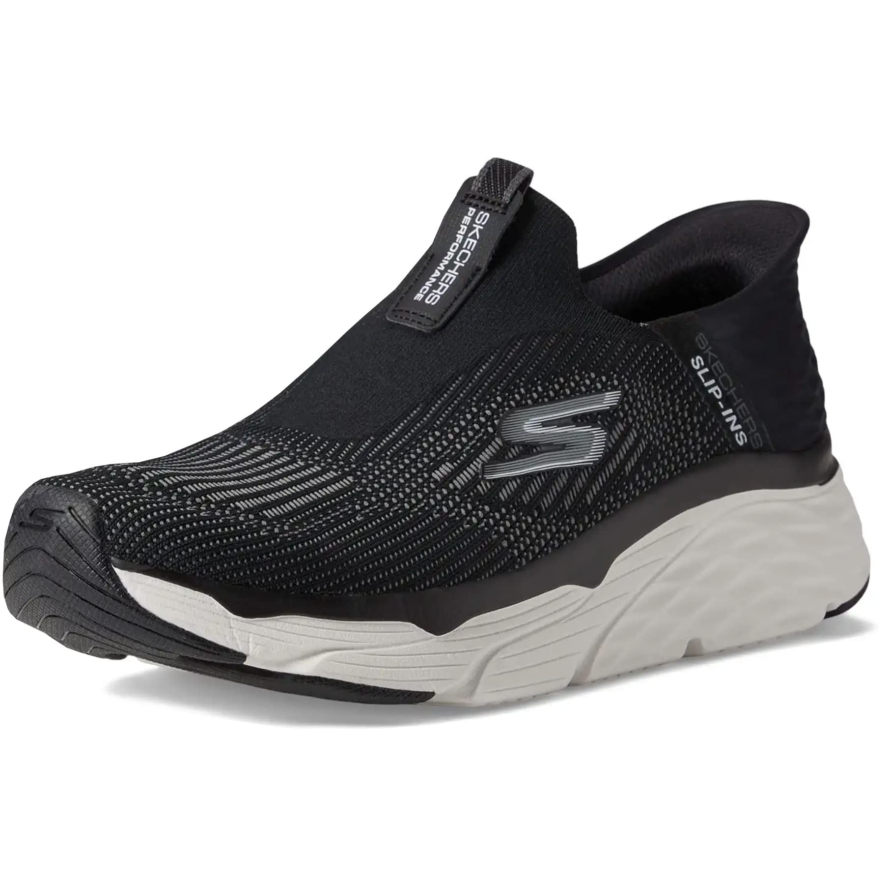 Skechers Mens Max Cushioning Slip-ins - Athletic Slip-on Running Walking Shoes w