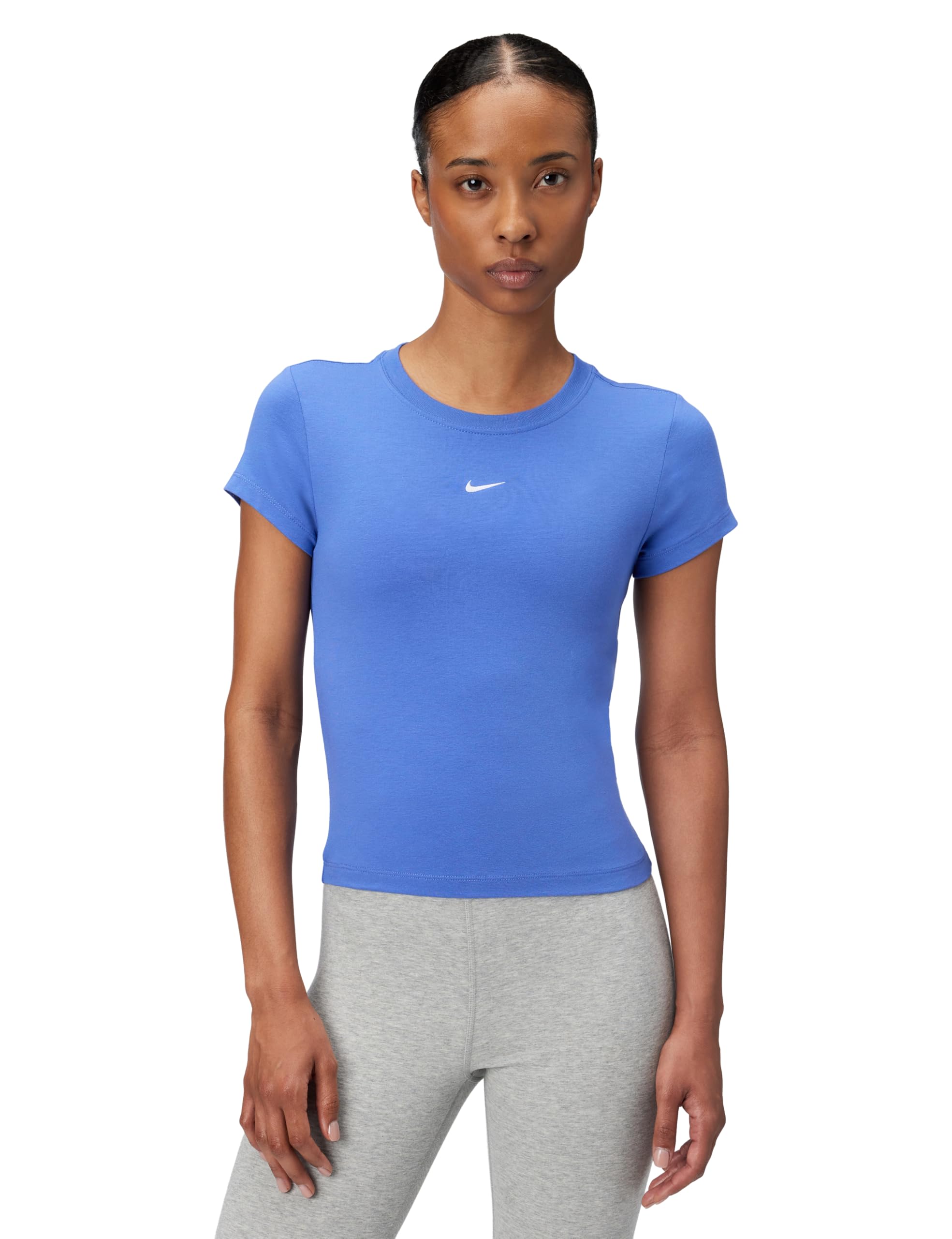 Nike W NSW Nk Chll Knt MD CRP Women's Short Top (Pack of 1)