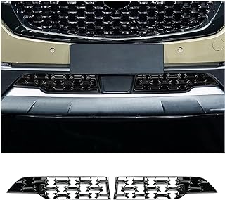 CDEFG 2Pcs 2023 2024 2025 2026 Mazda CX-50 Front Grill Mesh Inserts Trims | CX50 Front Grille Guard for 2023-2026 Mazda CX50 Car Exterior Accessories ABS Material